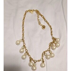 KATE SPADE 12K Gold-Plated Pearly Delight Necklace